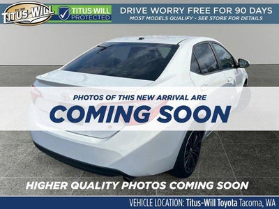 2016 Toyota COROLLA S Premium