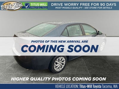 2017 Toyota Corolla SE