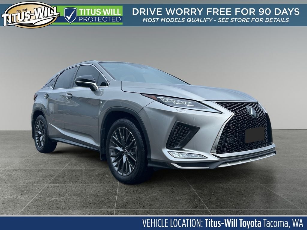 2021 Lexus RX 350 F Sport Handling