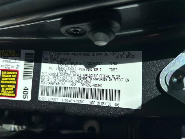 2023 Toyota TACOMA TRD SPORT TRD Sport 1 Owner V6
