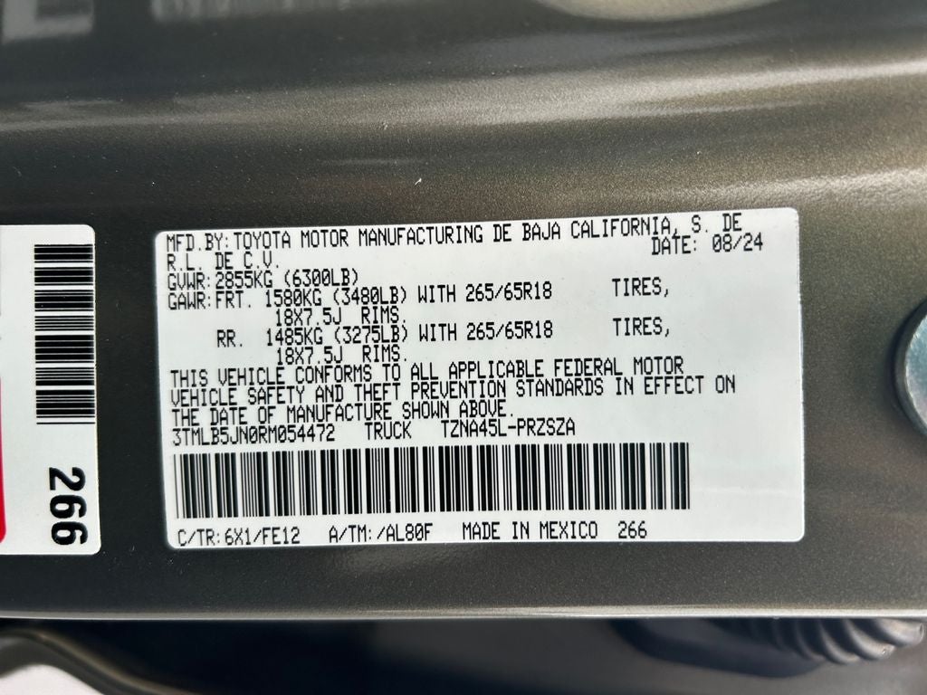 2024 Toyota TACOMA TRD SPORT TRD Sport