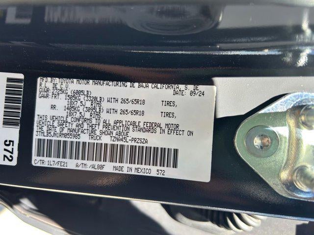 2024 Toyota TACOMA TRD SPORT TRD Sport