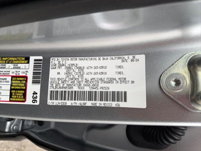 2024 Toyota Tacoma Limited Certified