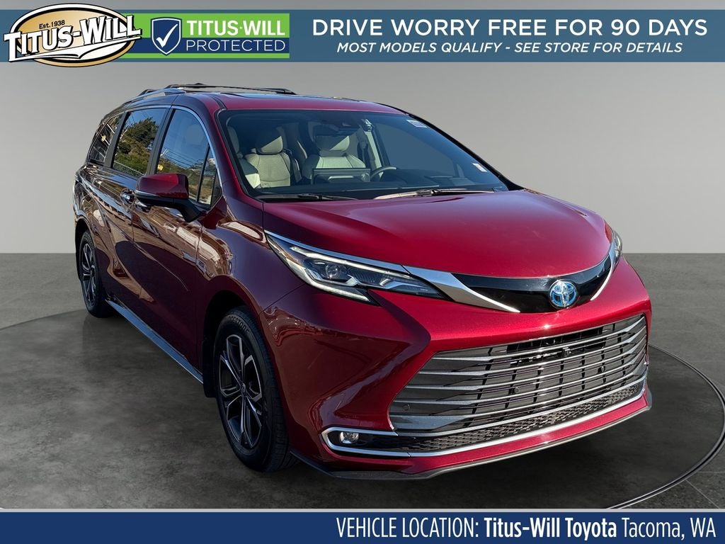 2025 Toyota Sienna Platinum 7 Passenger