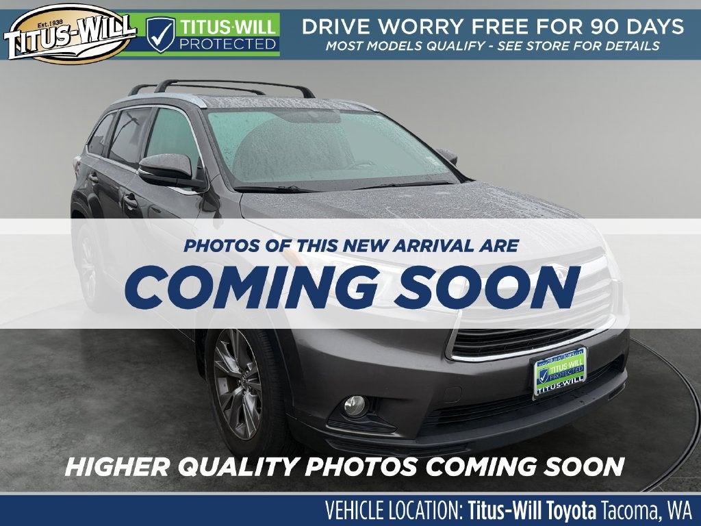 2015 Toyota Highlander XLE V6