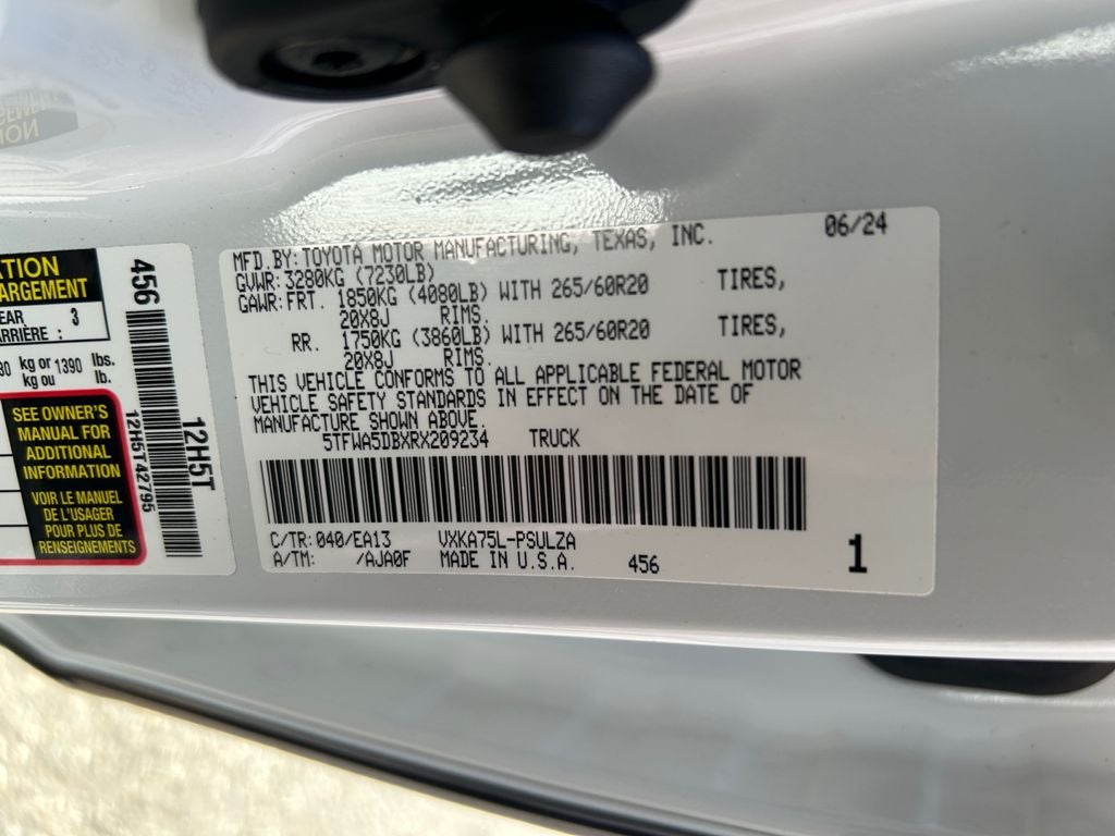 2024 Toyota TUNDRA 4X4 Limited