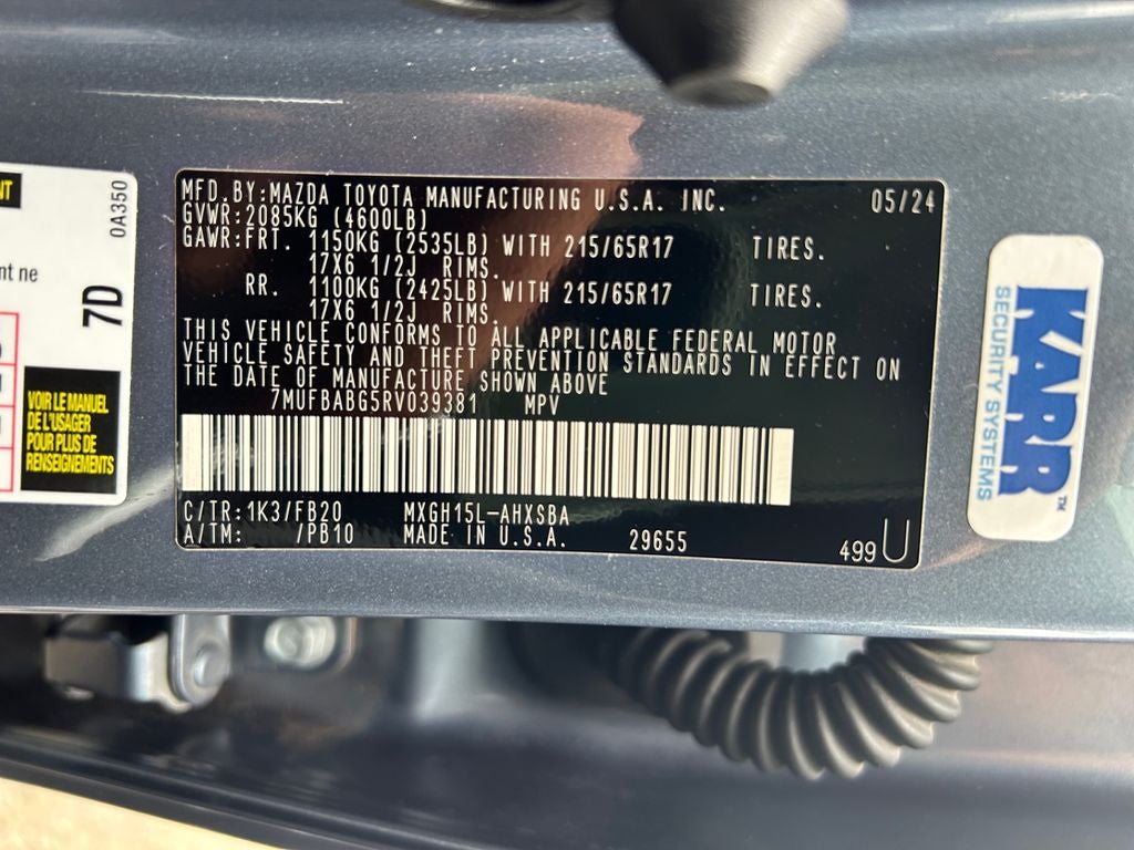 2024 Toyota COROLLA CROSS HV Hybrid SE