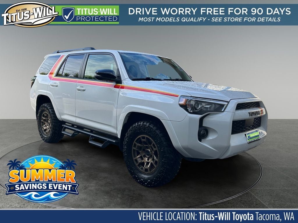 2023 Toyota 4Runner 40th Anniversary Special Edition 1 OWNER