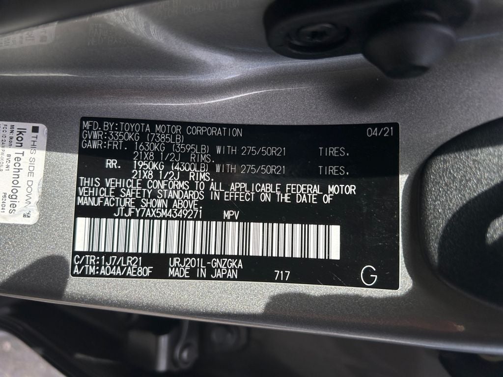 2021 Lexus LX 570 570