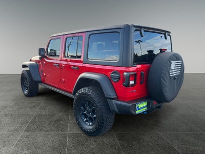 2023 Jeep Wrangler Willys 4xe Lifted w/ Wheel & Tire Package
