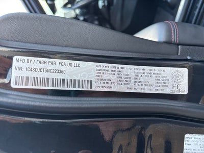 2022 Dodge Durango R/T Plus