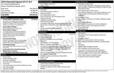 2024 Chevrolet Equinox EV LT
