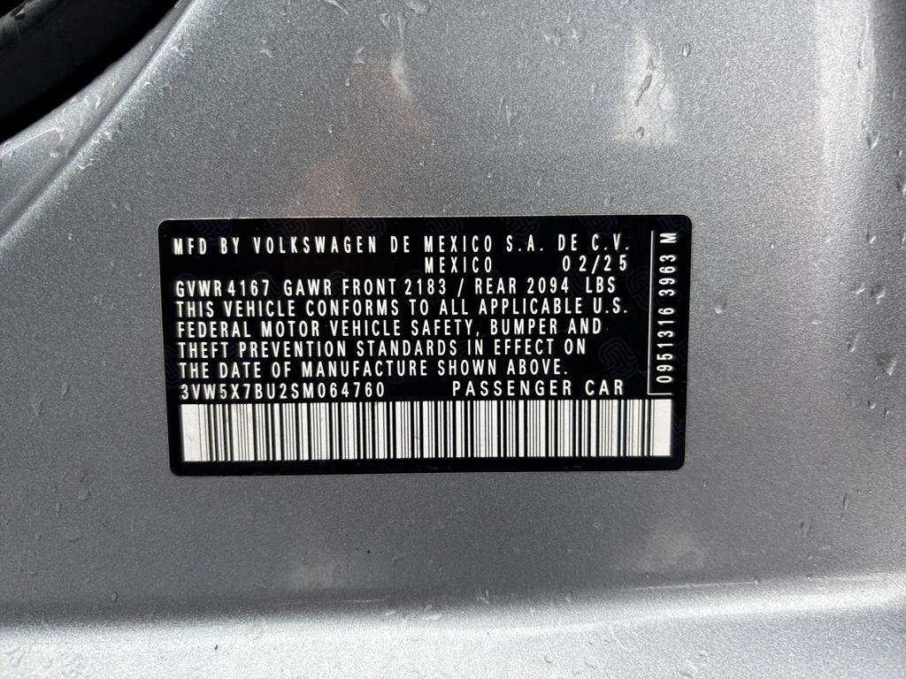 2025 Volkswagen Jetta 1.5T S