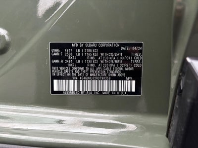 2024 Subaru Crosstrek Limited