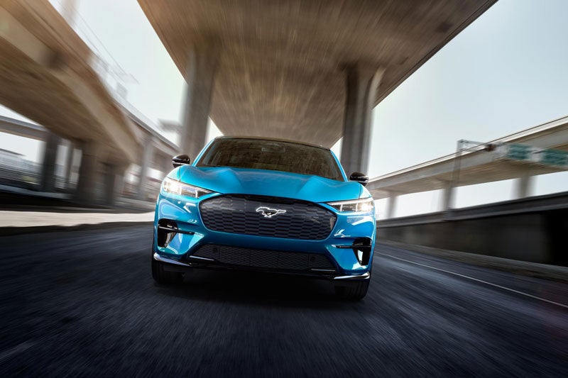 Ford Mustang Mach-E on the Road