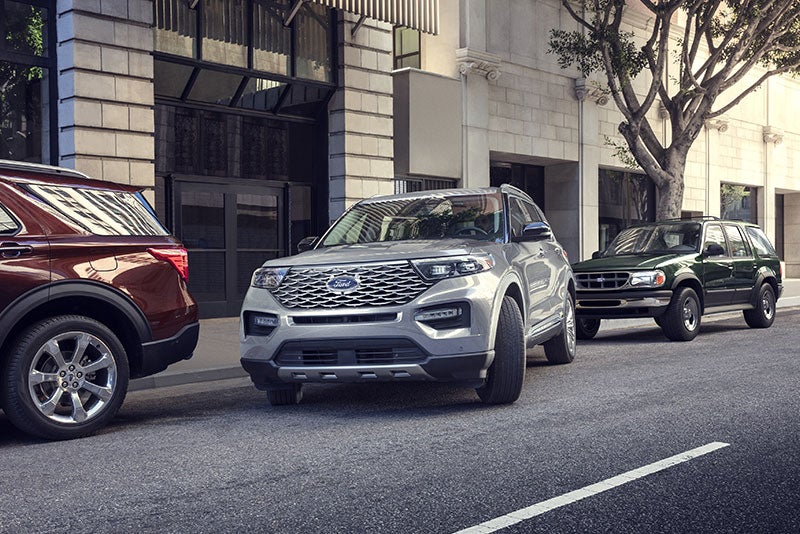 New and Used Ford Explorer parked