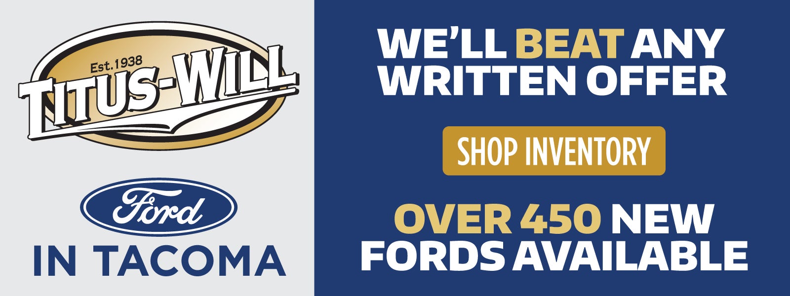 New Ford Price Guarantee