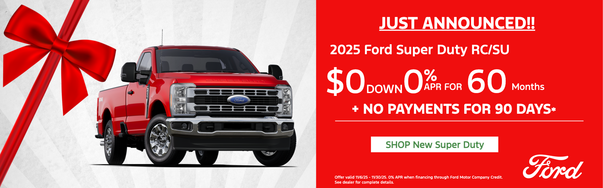 2025 Ford Super Duty Special